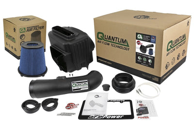 aFe Quantum Pro 5R Cold Air Intake System 17-18 GM/Chevy Duramax V6-6.6L L5P - Oiled - Systems