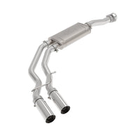 aFe Rebel 3in 409 SS Cat-Back Exhaust 2021 Ford F-150 V6 2.7L/3.5L (tt)/V8 5.0L w/ Polished Tips - Mufflers &