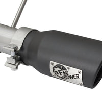 aFe Rebel Series CB 2.5in Dual Center Exit SS Exhaust w/ Black Tips 07-15 Jeep Wrangler 3.6L/3.8L V6 - Mufflers &
