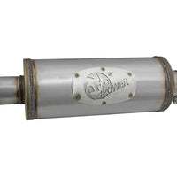 aFe Rebel Series CB 2.5in Dual Center Exit SS Exhaust w/ Black Tips 07-15 Jeep Wrangler 3.6L/3.8L V6 - Mufflers &