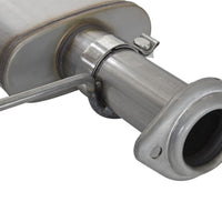 aFe Rebel Series CB 3in Middle Side Exit SS Exht w/ Black Tips 15-17 Chevy Colorado / GMC Canyon - Exhaust Mufflers &