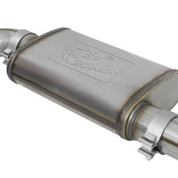 aFe Rebel Series CB 3in Middle Side Exit SS Exht w/ Black Tips 15-17 Chevy Colorado / GMC Canyon - Exhaust Mufflers &