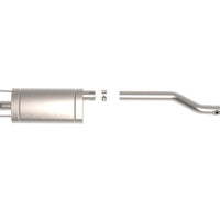 aFe ROCK BASHER 2.5in 409 SS Cat-Back Exhaust - 99-04 Toyota Tacoma L4-2.4L / V6-3.4L - Mufflers & Tips