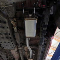 aFe ROCK BASHER 2.5in 409 SS Cat-Back Exhaust - 99-04 Toyota Tacoma L4-2.4L / V6-3.4L - Mufflers & Tips