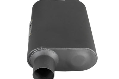 aFe Scorpion Replacement Alum Steel Muffler 2-1/2in In/Out Baffled Offset/Offset 13inL x10inW x4inH - Exhaust Mufflers