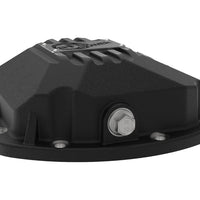 aFe Street Series Dana 30Front Differential Cover Black w/ Machined Fins 97-18 Jeep Wrangler - Drivetrain