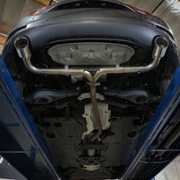 aFe Takeda 2-1/2in 304 SS Axle-Back Exhaust w/ Black Tip 14-18 Mazda 3 L4 2.0L/2.5L - Mufflers & Tips