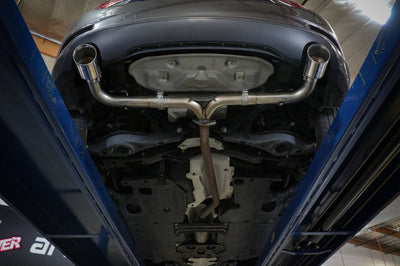 aFe Takeda 2-1/2in 304 SS Axle-Back Exhaust w/ Black Tip 14-18 Mazda 3 L4 2.0L/2.5L - Mufflers & Tips