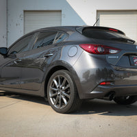 aFe Takeda 2-1/2in 304 SS Axle-Back Exhaust w/ Black Tip 14-18 Mazda 3 L4 2.0L/2.5L - Mufflers & Tips