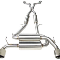 aFe Takeda 2-1/2in 304SS Cat-Back Exhaust Infiniti G37 08-13/Q60 14-15 V6-3.7 w/ Polished Tips - Mufflers &