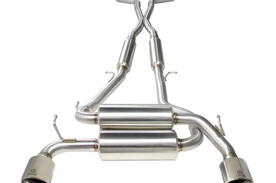 aFe Takeda 2-1/2in 304SS Cat-Back Exhaust Infiniti G37 08-13/Q60 14-15 V6-3.7 w/ Polished Tips - Mufflers &
