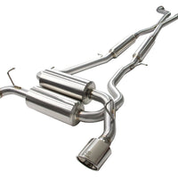 aFe Takeda 2-1/2in 304SS Cat-Back Exhaust Infiniti G37 08-13/Q60 14-15 V6-3.7 w/ Polished Tips - Mufflers &