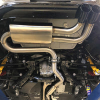 aFe Takeda 2-1/2in SS-304 Cat-Back Exhausts w/ Black Tip 16-19 Mazda MX-5 Miata ND 2.0T - Exhaust Mufflers & Tips