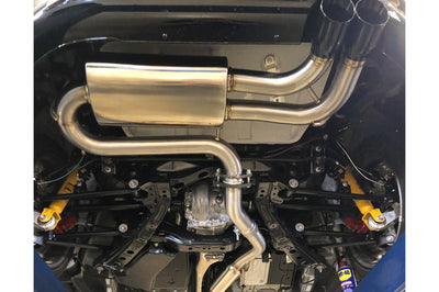 aFe Takeda 2-1/2in SS-304 Cat-Back Exhausts w/ Black Tip 16-19 Mazda MX-5 Miata ND 2.0T - Exhaust Mufflers & Tips