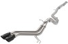 aFe Takeda 2-1/2in to 3in SS-304 Cat-Back Exhausts w/ Black Tip 13-17 Hyundai Veloster L4-1.6L - Exhaust Mufflers & Tips
