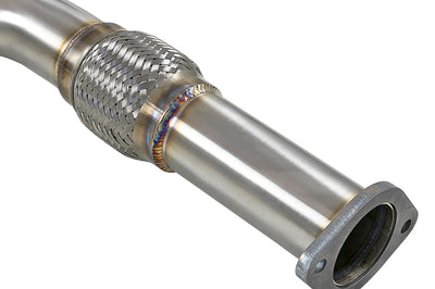 aFe Takeda 2.5in 304 SS Cat-Back Exhaust System w/ Carbon Fiber Tips 16-18 Infiniti Q50 V6-3.0L (tt) - Mufflers &