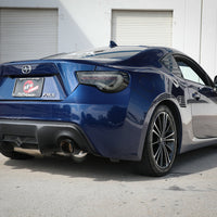 aFe Takeda Exhaust Axle-Back 13-15 Scion FRS / Subaru BRZ 304SS Carbon Fiber Dual Tips - Mufflers &