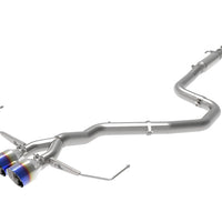 aFe Takeda Exhaust Cat-Back 19-20 Hyundai Veloster 304SS Blue Flame Dual Tips - Mufflers &