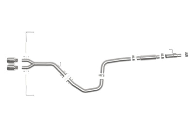 aFe Takeda Exhaust Cat-Back 19-20 Hyundai Veloster 304SS Polished Dual Tips - Mufflers &