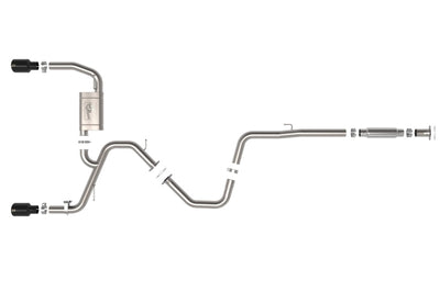 aFe Takeda Hyundai Elantra N 22-23 L4-2.0L (t) 3in 304 SS Cat-Back Exhaust w/ Black Tips - Mufflers &