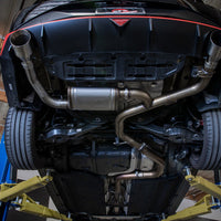 aFe Takeda Hyundai Elantra N 22-23 L4-2.0L (t) 3in 304 SS Cat-Back Exhaust w/ Black Tips - Mufflers &