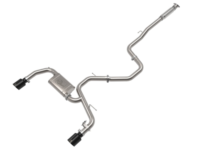 aFe Takeda Hyundai Elantra N 22-23 L4-2.0L (t) 3in 304 SS Cat-Back Exhaust w/ Black Tips - Mufflers &