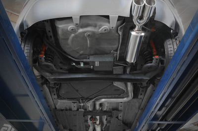 aFe Takeda Series 2 1/2in 304 SS Cat-Back 14-19 Ford Fiesta L4-1.6L (t) w/Black Tip - Exhaust Mufflers & Tips