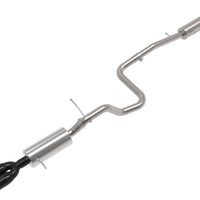 aFe Takeda Series 2 1/2in 304 SS Cat-Back 14-19 Ford Fiesta L4-1.6L (t) w/Black Tip - Exhaust Mufflers & Tips