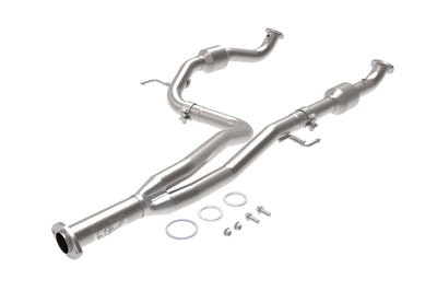 aFe Toyota Tacoma 16-17 V6-3.5L Twisted Steel Y-Pipe w/ Cat - Exhaust Mufflers & Tips
