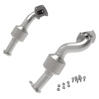 aFe Twisted Steel Down Pipe 409SS w/ Cat 16-17 Toyota Tacoma V6-3.5L - Exhaust Mufflers & Tips