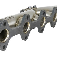 aFe Twisted Steel Header Turbo Manifold (T3) 98.5-02 Dodge Diesel Trucks L6 5.9L (td) - Exhaust Mufflers & Tips