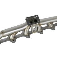 aFe Twisted Steel Header Turbo Manifold (T3) 98.5-02 Dodge Diesel Trucks L6 5.9L (td) - Exhaust Mufflers & Tips