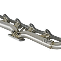 aFe Twisted Steel Header Turbo Manifold (T3) 98.5-02 Dodge Diesel Trucks L6 5.9L (td) - Exhaust Mufflers & Tips