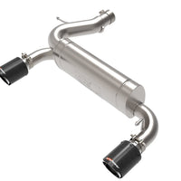 aFe Vulcan 3in 304 SS Axle-Back Exhaust 2021 Ford Bronco L4-2.3L (t)/V6-2.7L (tt) w/ Carbon Tips - Mufflers &