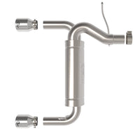 aFe Vulcan 3in 304 SS Axle-Back Exhaust 2021 Ford Bronco L4-2.3L (t)/V6-2.7L (tt) w/ Polished Tips - Mufflers &