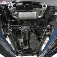 aFe Vulcan 3in 304 SS Cat-Back Exhaust 2021 Ford Bronco L4-2.3L (t)/V6-2.7L (tt) w/ Black Tips - Mufflers &