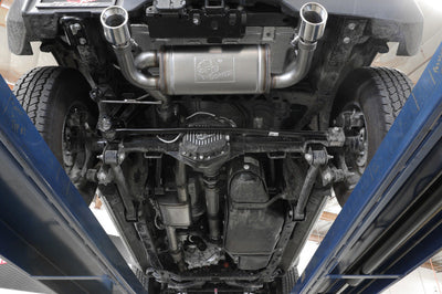 aFe Vulcan 3in 304 SS Cat-Back Exhaust 2021 Ford Bronco L4-2.3L (t)/V6-2.7L (tt) w/ Black Tips - Mufflers &