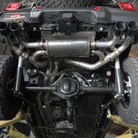 aFe Vulcan Series 2.5in 304SS Cat-Back Exhaust 2021+ Jeep Wrangler 392 6.4L w/ Polished Tips - Mufflers &