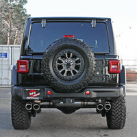 aFe Vulcan Series 2.5in 304SS Cat-Back Exhaust 2021+ Jeep Wrangler 392 6.4L w/ Polished Tips - Mufflers &