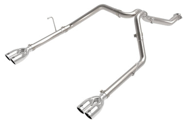aFe Vulcan Series 3in 304SS Cat-Back 21 Jeep Gladiator V6-3.0L (td) - Dual Polished Tip - Exhaust Mufflers & Tips