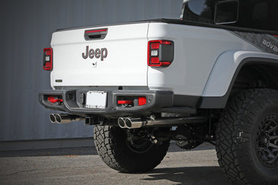 aFe Vulcan Series 3in 304SS Cat-Back 21 Jeep Gladiator V6-3.0L (td) - Dual Polished Tip - Exhaust Mufflers & Tips