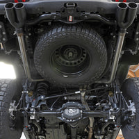 aFe Vulcan Series 3in 304SS DPF-Back 21 Jeep Gladiator V6-3.0L (td) Dual Black Tip - Exhaust Mufflers & Tips