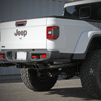 aFe Vulcan Series 3in 304SS DPF-Back 21 Jeep Gladiator V6-3.0L (td) Dual Black Tip - Exhaust Mufflers & Tips