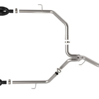aFe Vulcan Series 3in 304SS DPF-Back 21 Jeep Gladiator V6-3.0L (td) Dual Black Tip - Exhaust Mufflers & Tips