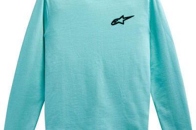 Alpinestars Ageless Chest Crew Fleece Light Aqua Xl - 2X-Large - Bicycle Collection