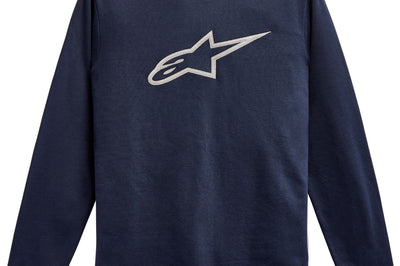 Alpinestars Ageless Chest Crew Fleece Light Aqua Xl - Navy/Grey / 2X-Large - Bicycle Collection