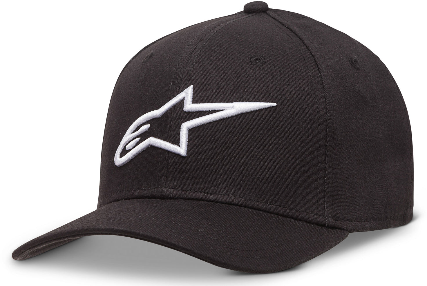Alpinestars Ageless Curve Hat Black/red Sm/md - Black/White / Large - X-Large - Bicycle Collection