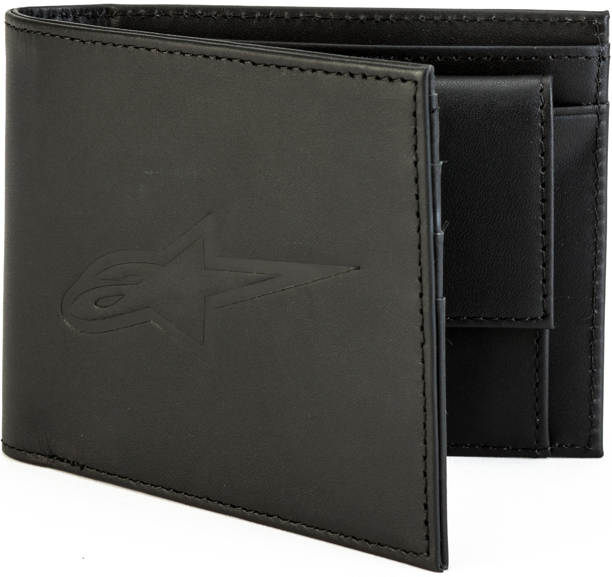 Alpinestars Ageless Leather Wallet Black - Bicycle Collection