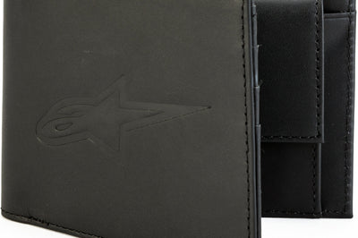 Alpinestars Ageless Leather Wallet Black - Bicycle Collection