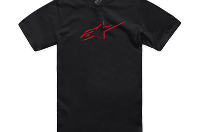 Alpinestars Ageless Shadow Csf Tee White/black Xl - Black/Red / 2X-Large